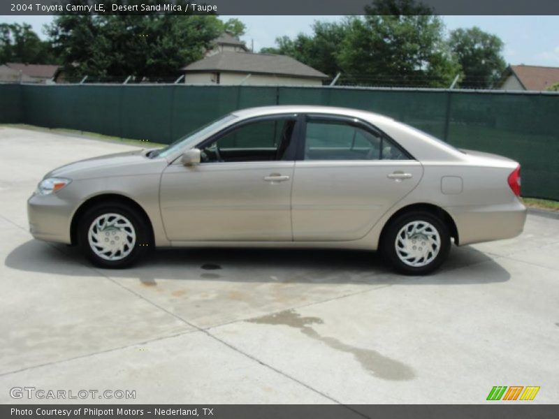Desert Sand Mica / Taupe 2004 Toyota Camry LE