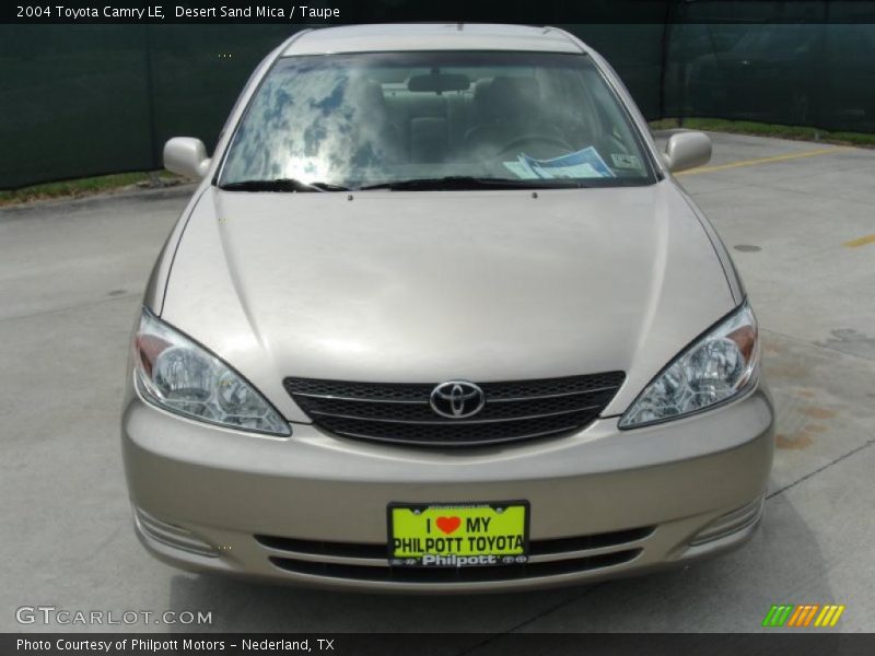 Desert Sand Mica / Taupe 2004 Toyota Camry LE