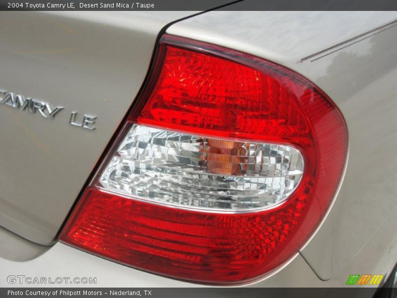 Desert Sand Mica / Taupe 2004 Toyota Camry LE