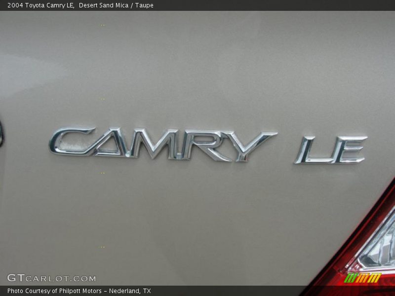 Desert Sand Mica / Taupe 2004 Toyota Camry LE