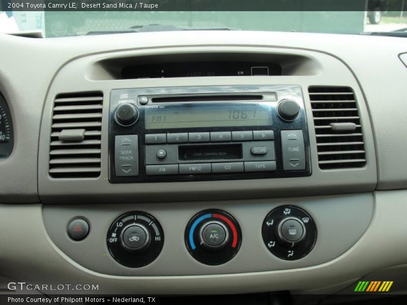 Desert Sand Mica / Taupe 2004 Toyota Camry LE