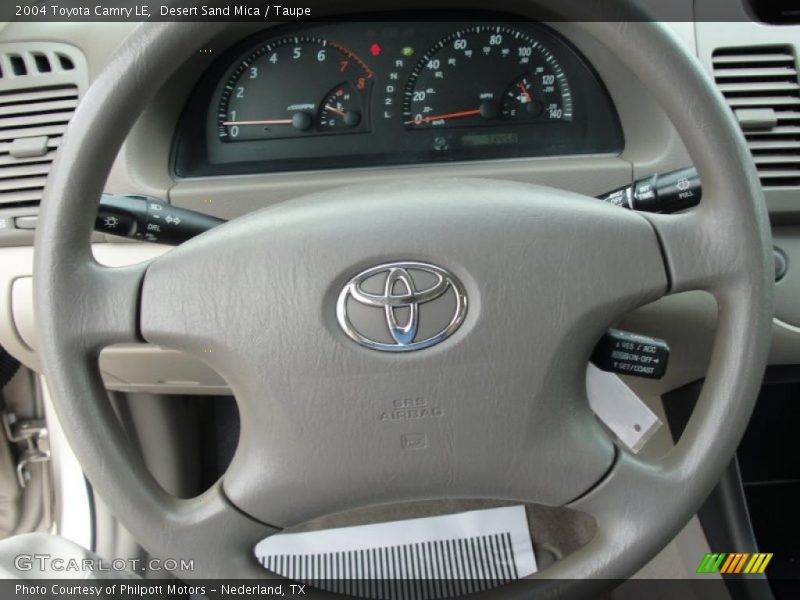 Desert Sand Mica / Taupe 2004 Toyota Camry LE