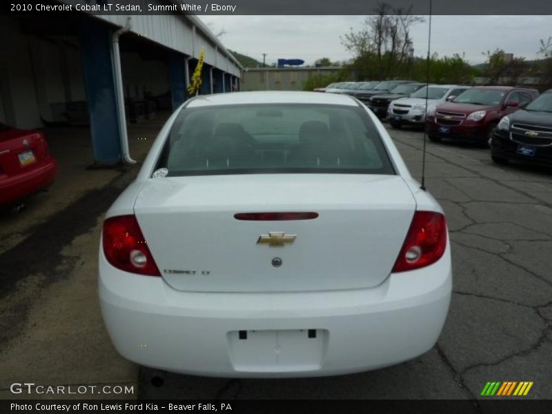 Summit White / Ebony 2010 Chevrolet Cobalt LT Sedan