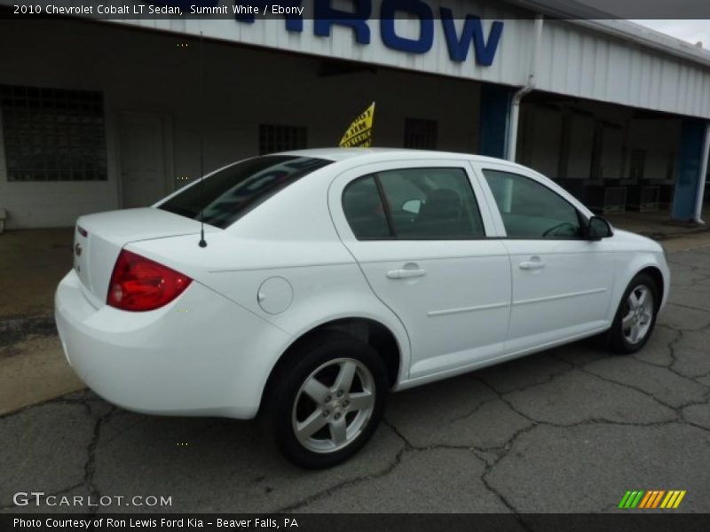 Summit White / Ebony 2010 Chevrolet Cobalt LT Sedan