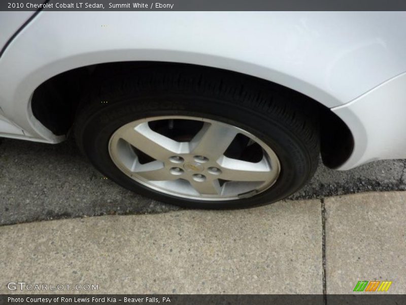 Summit White / Ebony 2010 Chevrolet Cobalt LT Sedan