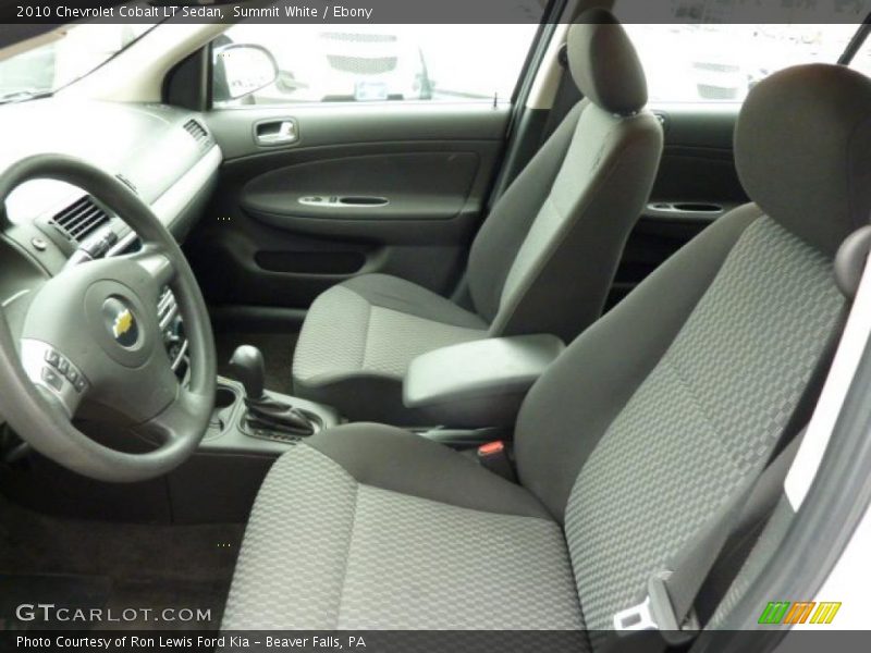 Summit White / Ebony 2010 Chevrolet Cobalt LT Sedan
