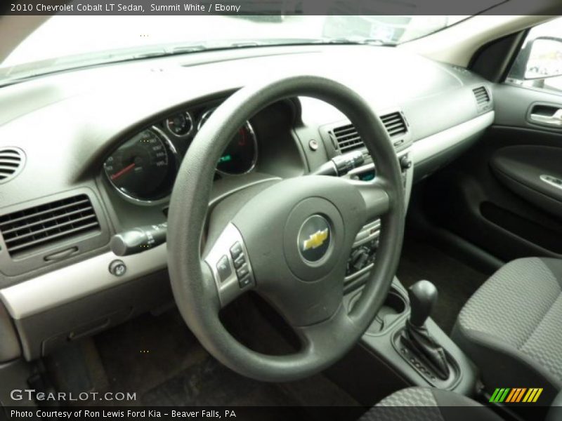Summit White / Ebony 2010 Chevrolet Cobalt LT Sedan