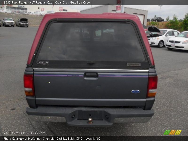 Opal Grey Metallic / Grey 1993 Ford Ranger XLT Regular Cab