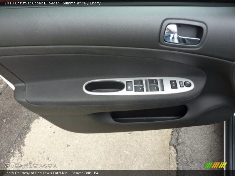 Summit White / Ebony 2010 Chevrolet Cobalt LT Sedan