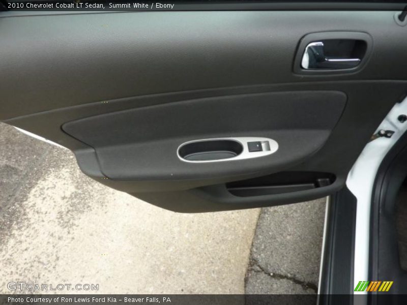 Summit White / Ebony 2010 Chevrolet Cobalt LT Sedan