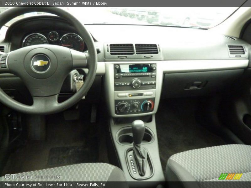 Summit White / Ebony 2010 Chevrolet Cobalt LT Sedan