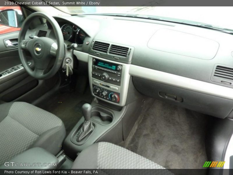 Summit White / Ebony 2010 Chevrolet Cobalt LT Sedan