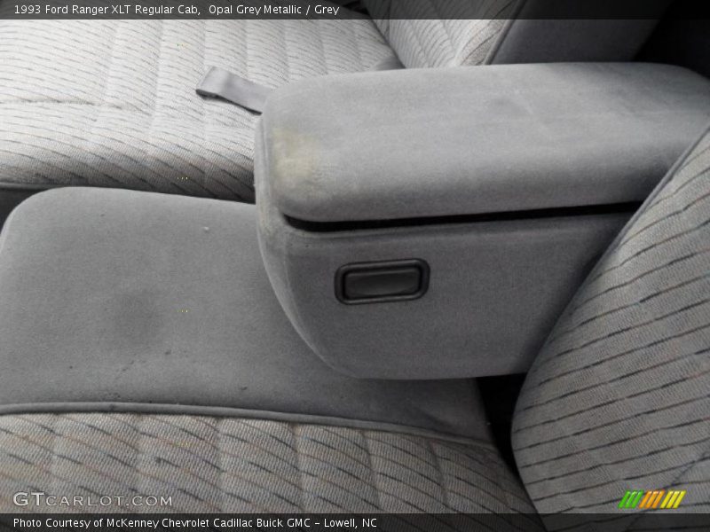 Opal Grey Metallic / Grey 1993 Ford Ranger XLT Regular Cab