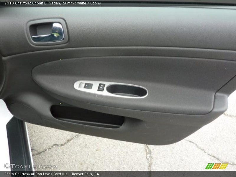 Summit White / Ebony 2010 Chevrolet Cobalt LT Sedan