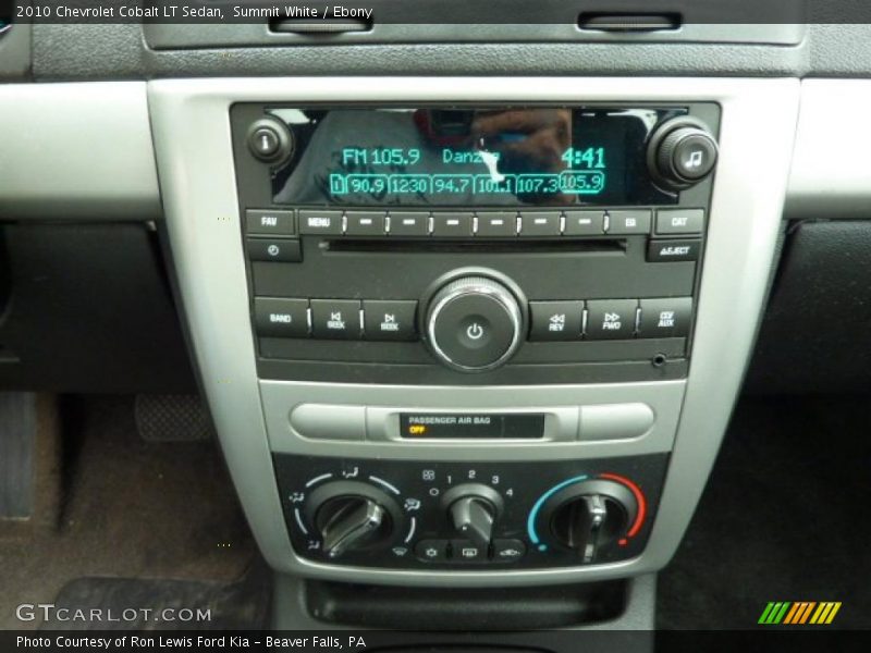 Summit White / Ebony 2010 Chevrolet Cobalt LT Sedan