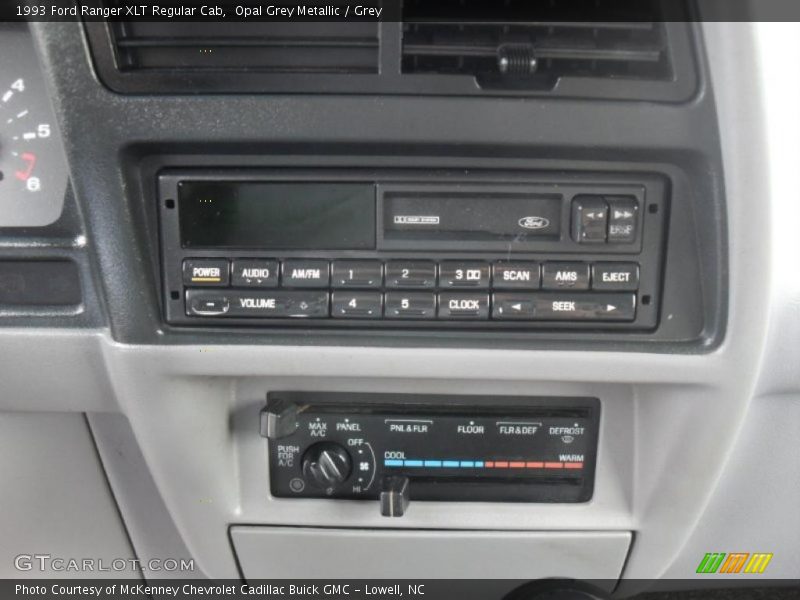 Controls of 1993 Ranger XLT Regular Cab