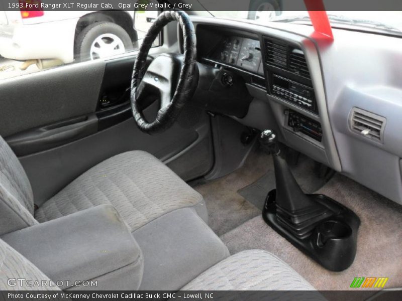  1993 Ranger XLT Regular Cab Grey Interior