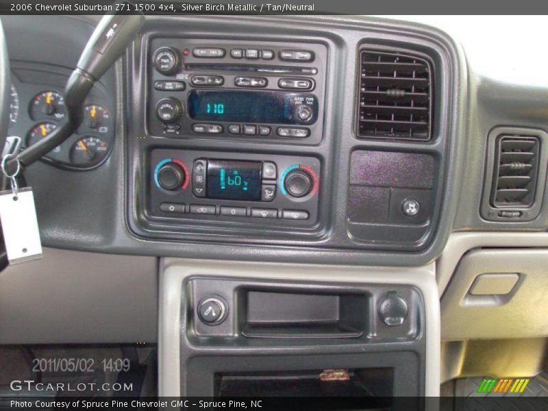 Silver Birch Metallic / Tan/Neutral 2006 Chevrolet Suburban Z71 1500 4x4