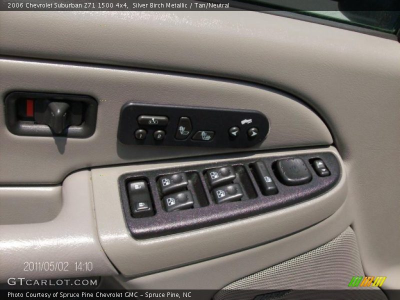 Silver Birch Metallic / Tan/Neutral 2006 Chevrolet Suburban Z71 1500 4x4