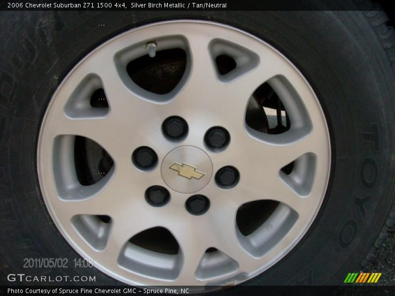  2006 Suburban Z71 1500 4x4 Wheel
