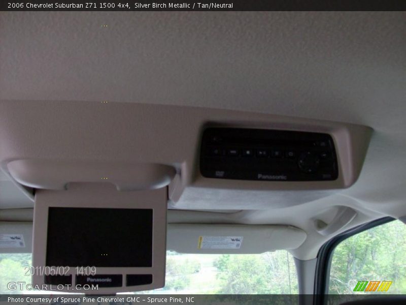 Silver Birch Metallic / Tan/Neutral 2006 Chevrolet Suburban Z71 1500 4x4