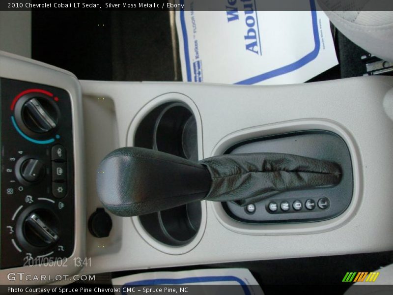 Silver Moss Metallic / Ebony 2010 Chevrolet Cobalt LT Sedan