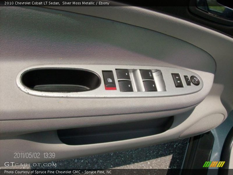 Silver Moss Metallic / Ebony 2010 Chevrolet Cobalt LT Sedan
