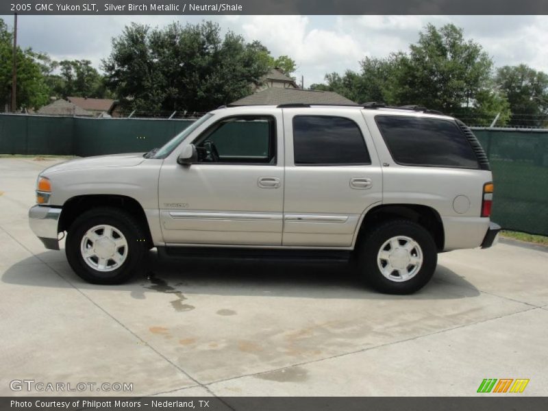 Silver Birch Metallic / Neutral/Shale 2005 GMC Yukon SLT