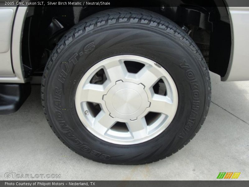 Silver Birch Metallic / Neutral/Shale 2005 GMC Yukon SLT