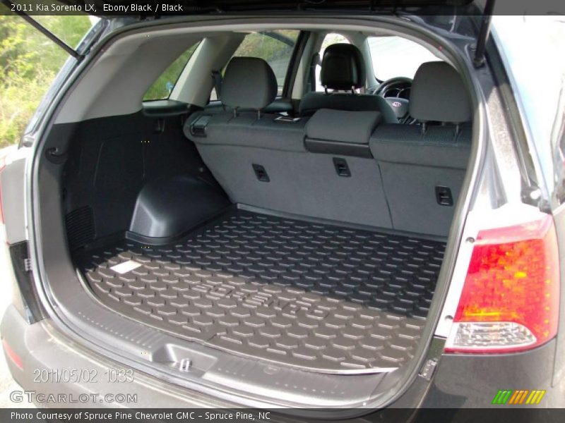 Ebony Black / Black 2011 Kia Sorento LX