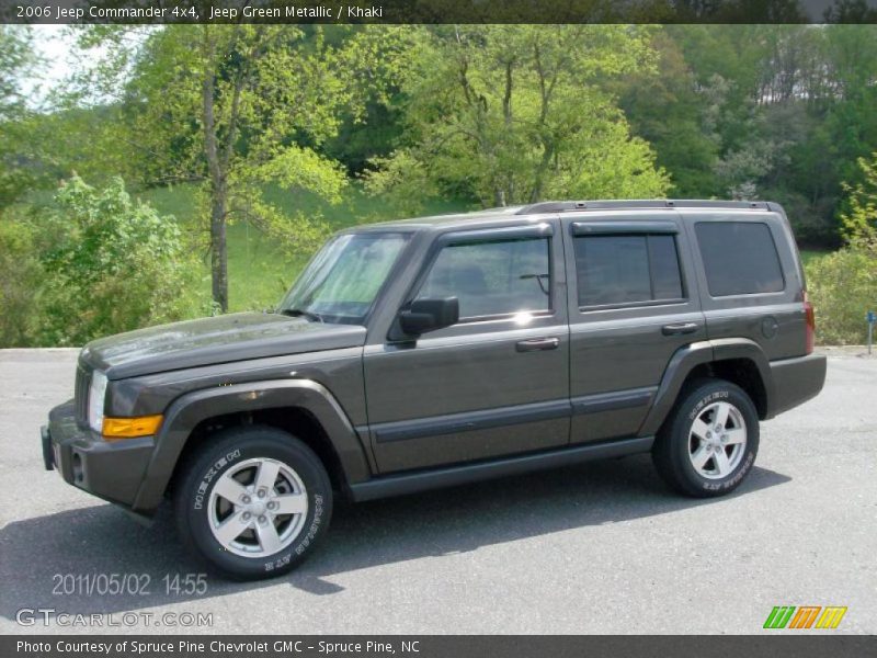 Jeep Green Metallic / Khaki 2006 Jeep Commander 4x4