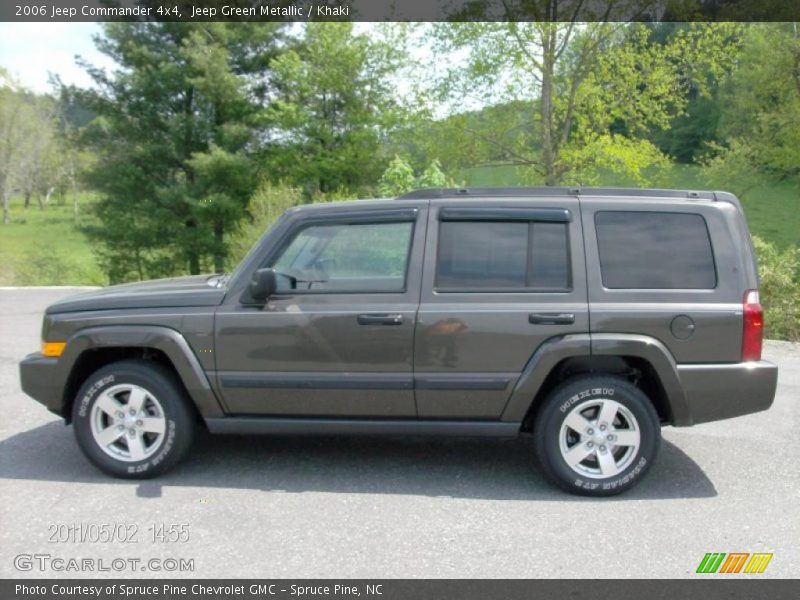 Jeep Green Metallic / Khaki 2006 Jeep Commander 4x4