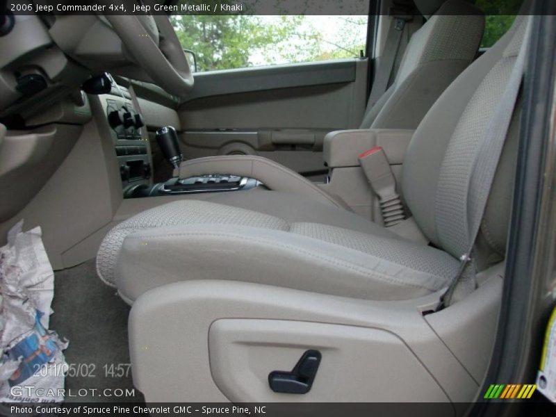 Jeep Green Metallic / Khaki 2006 Jeep Commander 4x4