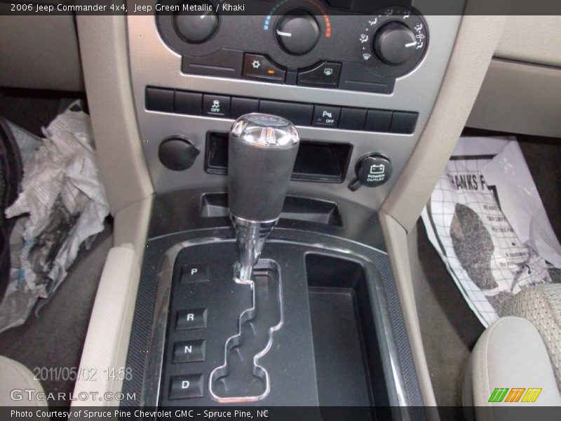 Jeep Green Metallic / Khaki 2006 Jeep Commander 4x4