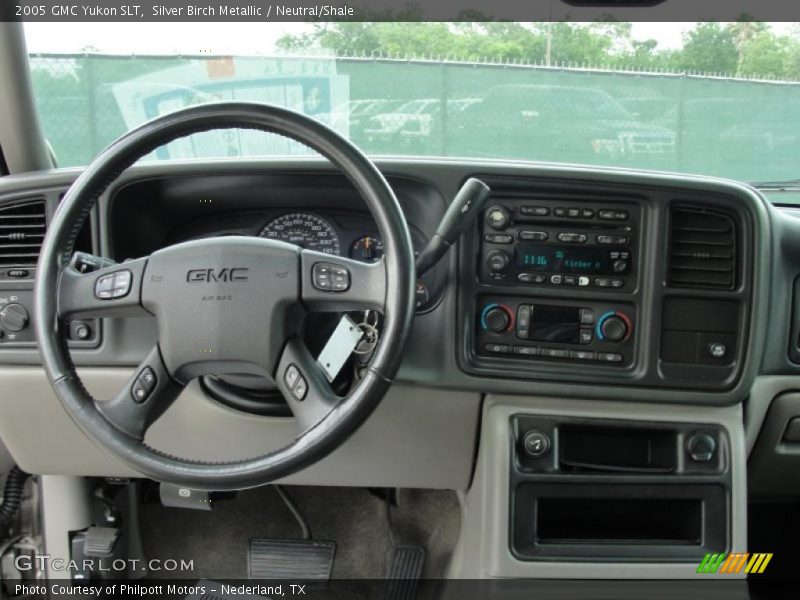 Silver Birch Metallic / Neutral/Shale 2005 GMC Yukon SLT