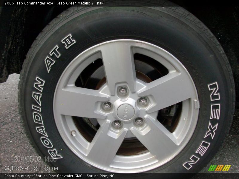 Jeep Green Metallic / Khaki 2006 Jeep Commander 4x4