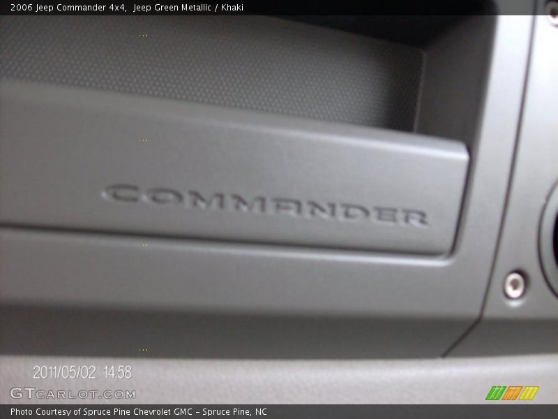 Jeep Green Metallic / Khaki 2006 Jeep Commander 4x4
