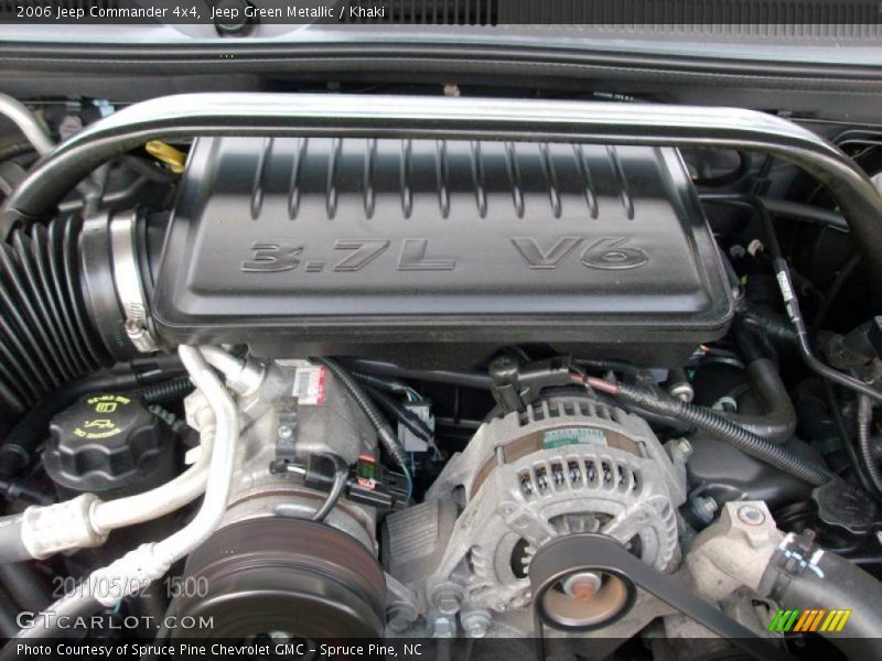 Jeep Green Metallic / Khaki 2006 Jeep Commander 4x4