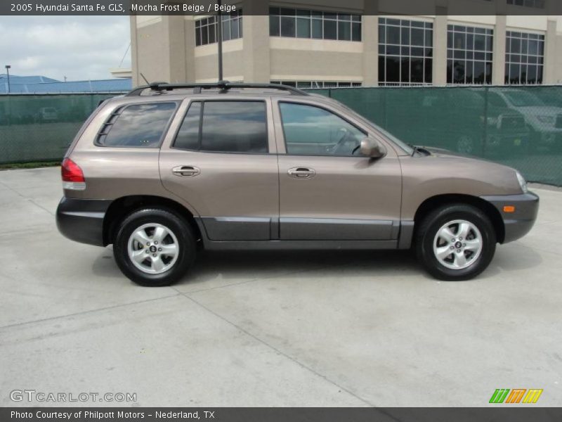 Mocha Frost Beige / Beige 2005 Hyundai Santa Fe GLS