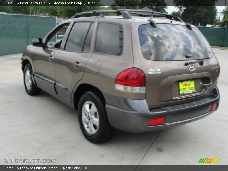 Mocha Frost Beige / Beige 2005 Hyundai Santa Fe GLS