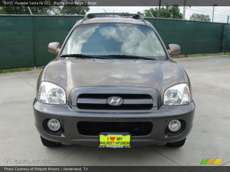 Mocha Frost Beige / Beige 2005 Hyundai Santa Fe GLS