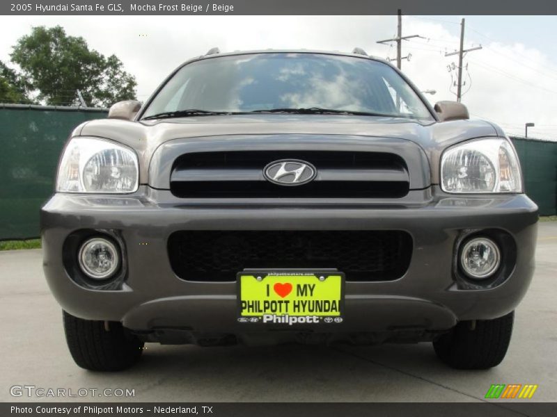Mocha Frost Beige / Beige 2005 Hyundai Santa Fe GLS