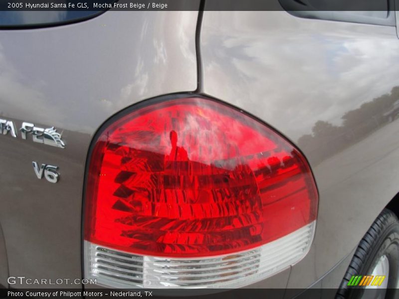 Mocha Frost Beige / Beige 2005 Hyundai Santa Fe GLS