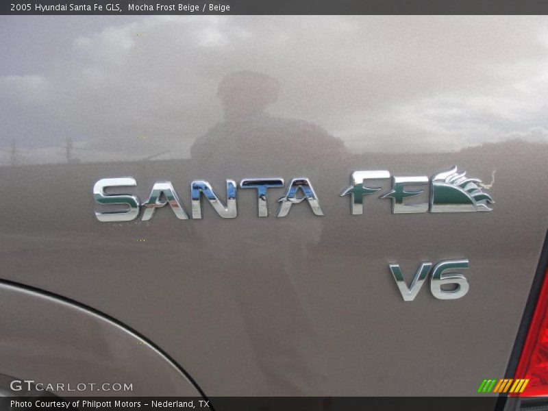 Mocha Frost Beige / Beige 2005 Hyundai Santa Fe GLS