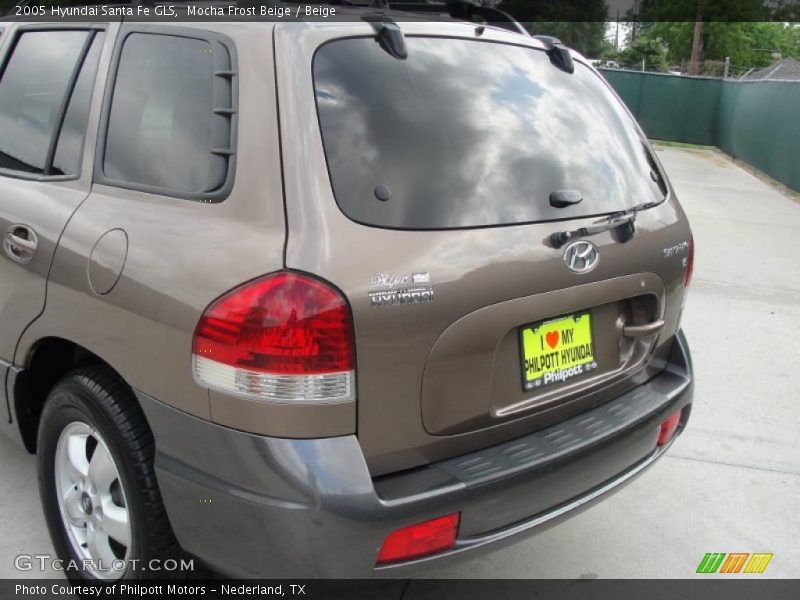 Mocha Frost Beige / Beige 2005 Hyundai Santa Fe GLS