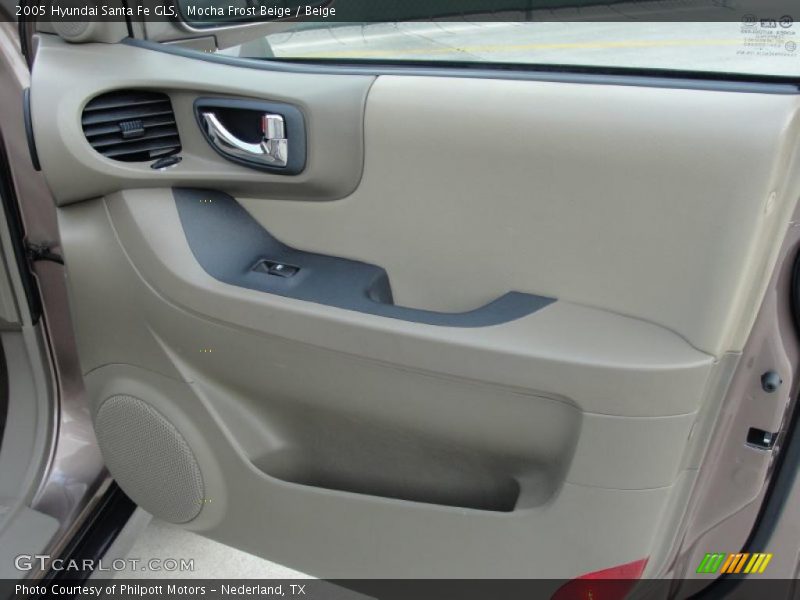 Mocha Frost Beige / Beige 2005 Hyundai Santa Fe GLS