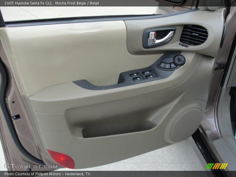 Mocha Frost Beige / Beige 2005 Hyundai Santa Fe GLS