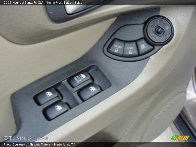 Mocha Frost Beige / Beige 2005 Hyundai Santa Fe GLS