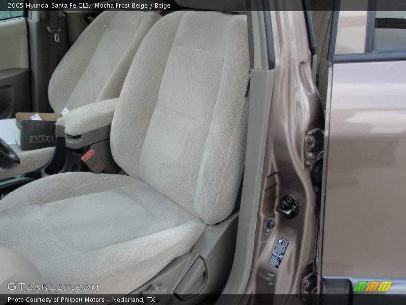 Mocha Frost Beige / Beige 2005 Hyundai Santa Fe GLS