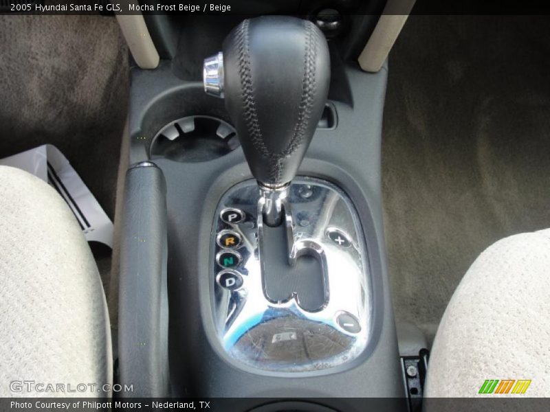 Mocha Frost Beige / Beige 2005 Hyundai Santa Fe GLS